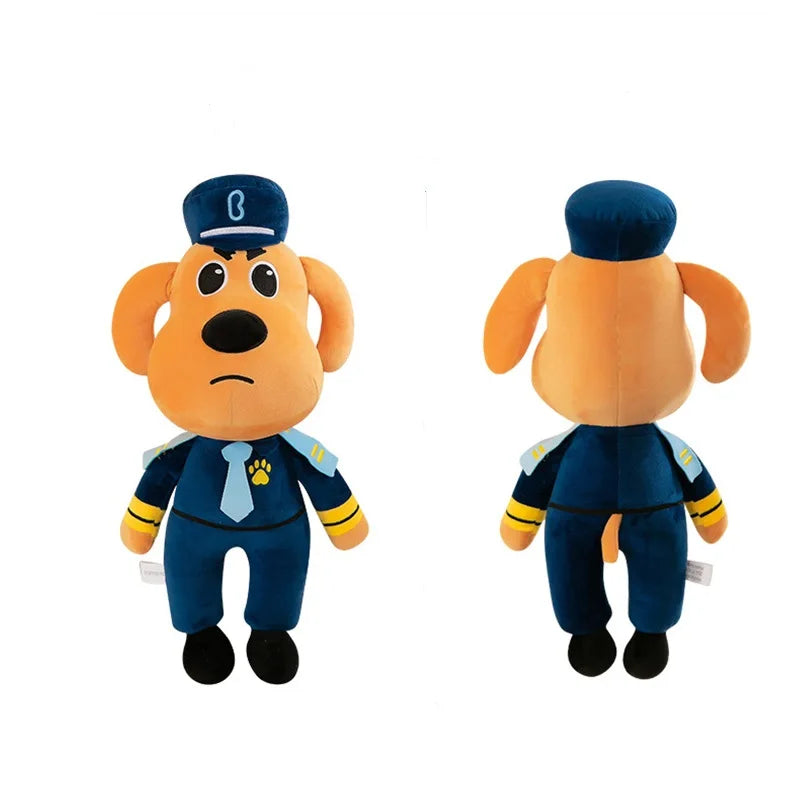 30CM Sheriff Labrador Dog Plush Toy Soft Stuffed Animal Doll