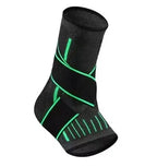 Ankle Support Brace with Adjustable Wrap Breathable Knit Compression Sleeve for Sports Workout Running Walking Fitness Daily Wea