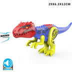 Jurassic Raptor Building Blocks Mini Dinosaur Construction Toy Set