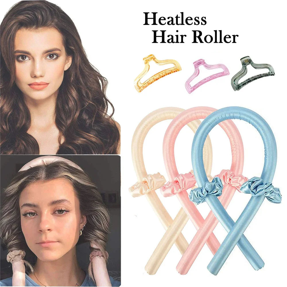 Heatless Curling Rod Headband for Overnight Curls