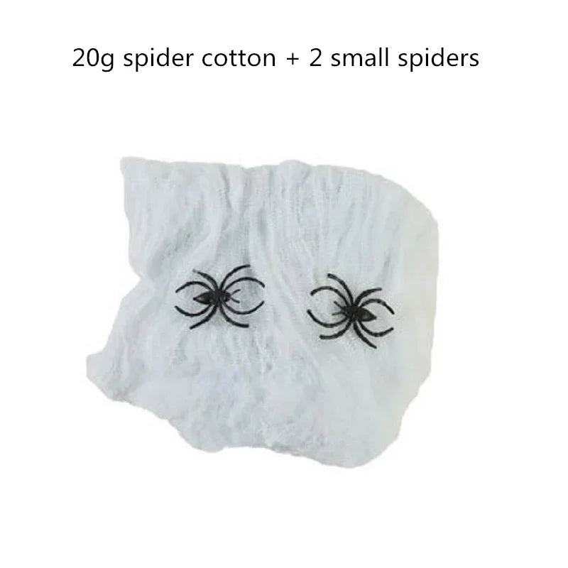 30/90/150cm Halloween Black Scary Giant Spider Huge Spider Web Halloween Decor Home Bar Haunted House Prop Holiday Outdoor Decor