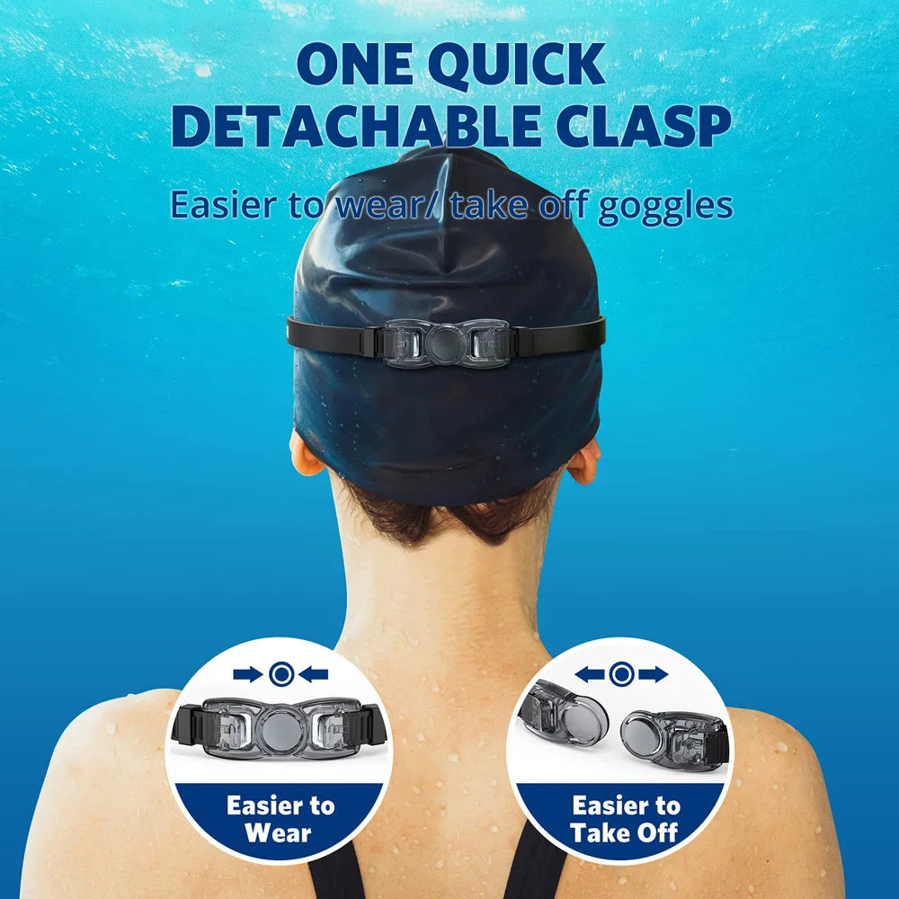 Professional Anti-Fog Waterproof Swimming Goggles with UV Protection