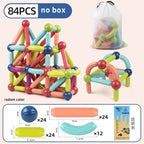 Magnetic Constructor Blocks STEM Building Set for Creative Kids
