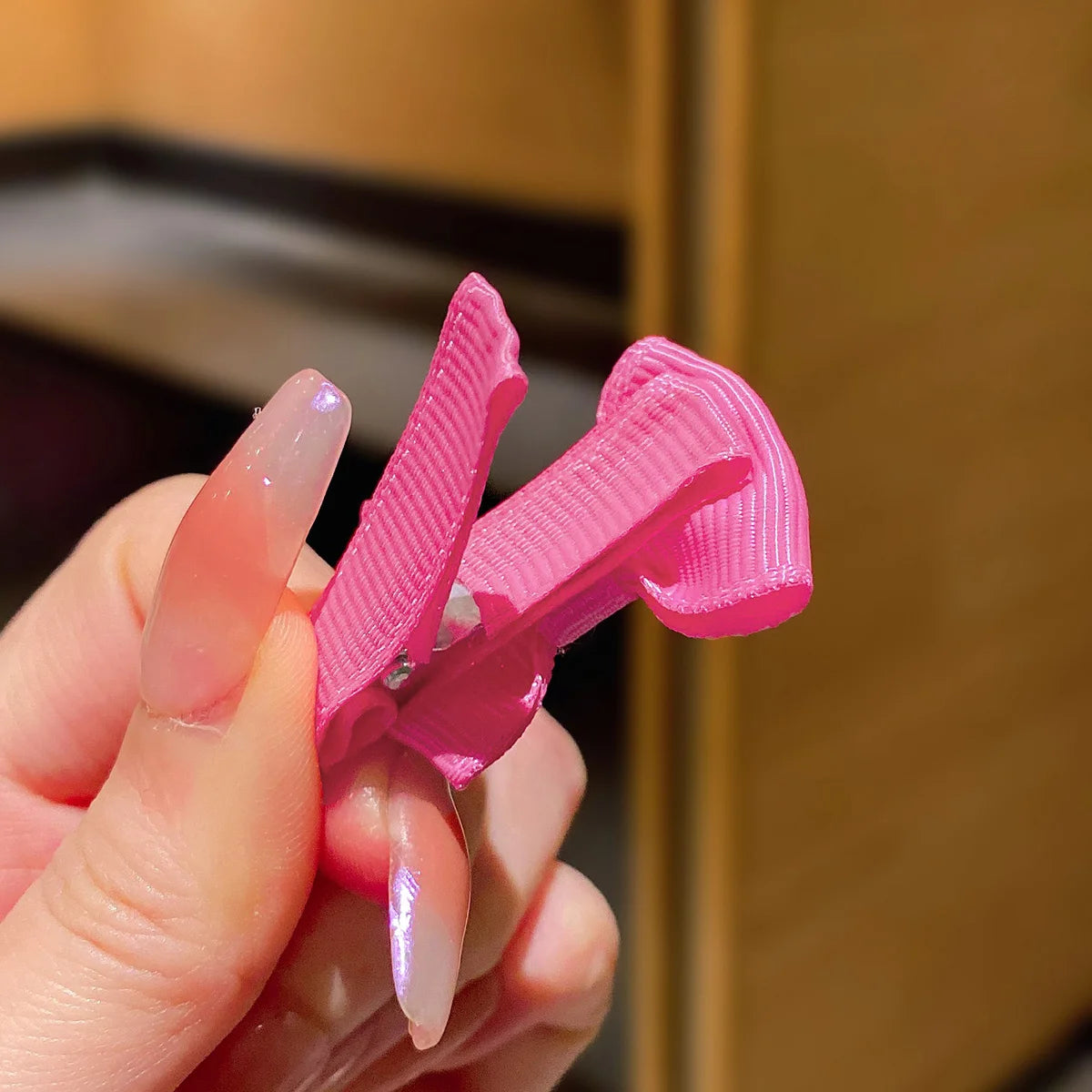 30PCS Colorful Fabric Bow Hair Clips for Girls & Women