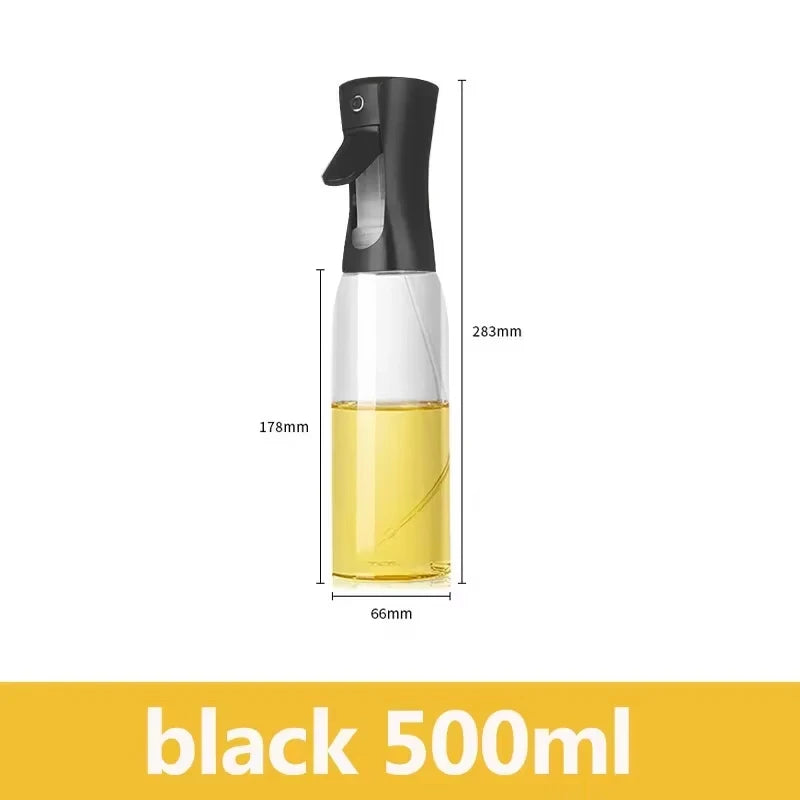 Dual-Use Oil Spray Bottle – Cooking Mister & BBQ Oil Brush