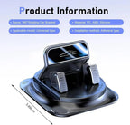 Universal Dashboard Cell Phone Bracket, Non-Slip Silicone Phone Holder with Flexible 360° Rotation for Safe Head-Up Navigation