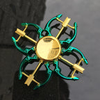 Anime Metal Fidget Spinner Zinc Alloy Silent Stress Relief Toy