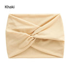 Twisted Extra Wide Turban Workout Headband for Women