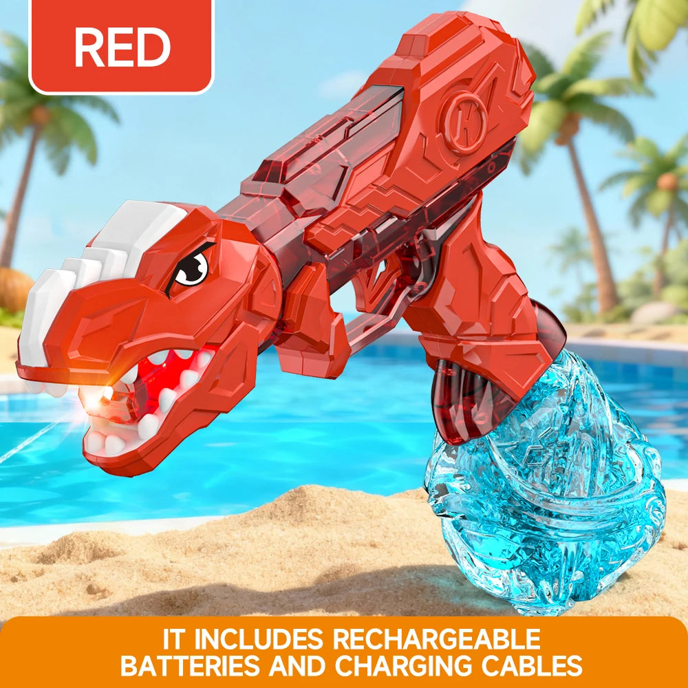 Electric Dinosaur Water Blaster with LED Lights
