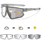 Photochromic UV400 Motorcycle Sports Sunglasses for Men & Women