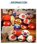 Countryball Plush Pendant Toy