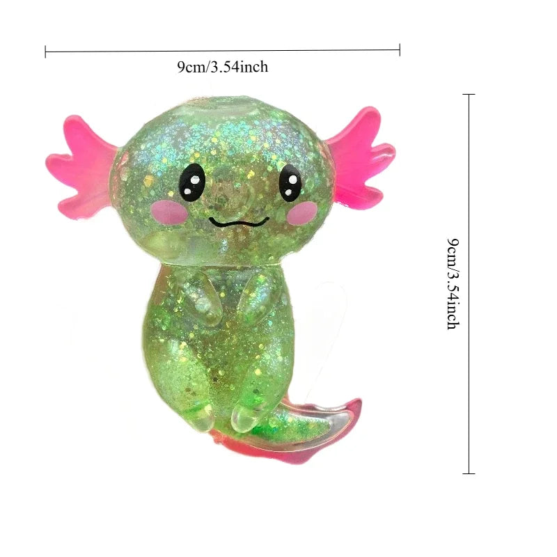 Colorful Salamander Squishy Fidget Stress Relief Toy for Kids