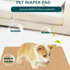 Dog Pee Pad Reusable Washable Dog Urine Mat Car Seat Floor Sofa Waterproof Absorbent Puppy Cat Training Diaper Mat Pet Supplies