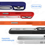 Magnetic Frosted For Magsafe Shockproof Case For iPhone 18 17 16 Pro 15 14 13 Max Translucent Wireless Charge Anti-fall Cover