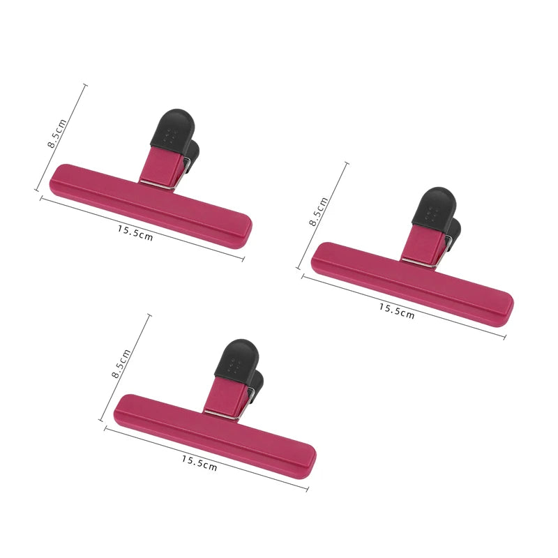 Portable Food Bag Sealing Clips – Reusable Kitchen Storage Seal Clamp for Snacks & Food Bags