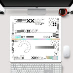450x400mm Mouse pad Gaming mats Mousepad gamer PC Computer Keyboard XL Desk mat office interior accessories Rubber Anti-slip rug