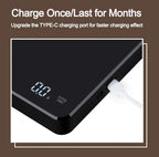Electronic Coffee Scale with Timer and Silicone Pad USB Rechargeable
