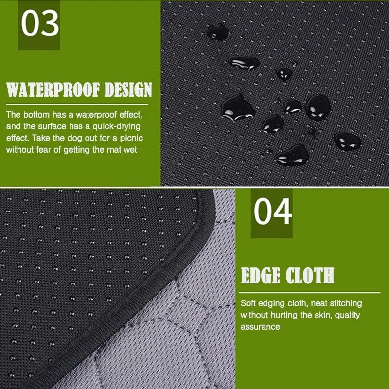 Winter Waterproof Dog Pee Pad Reusable Washable Dog Urine Mat Car Seat Floor Pet Cat Bed Furniture 60x90 Size Tapetes Para Carro