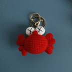 Ocean Animal Crochet Keychain Tropical Fish Bag Charm