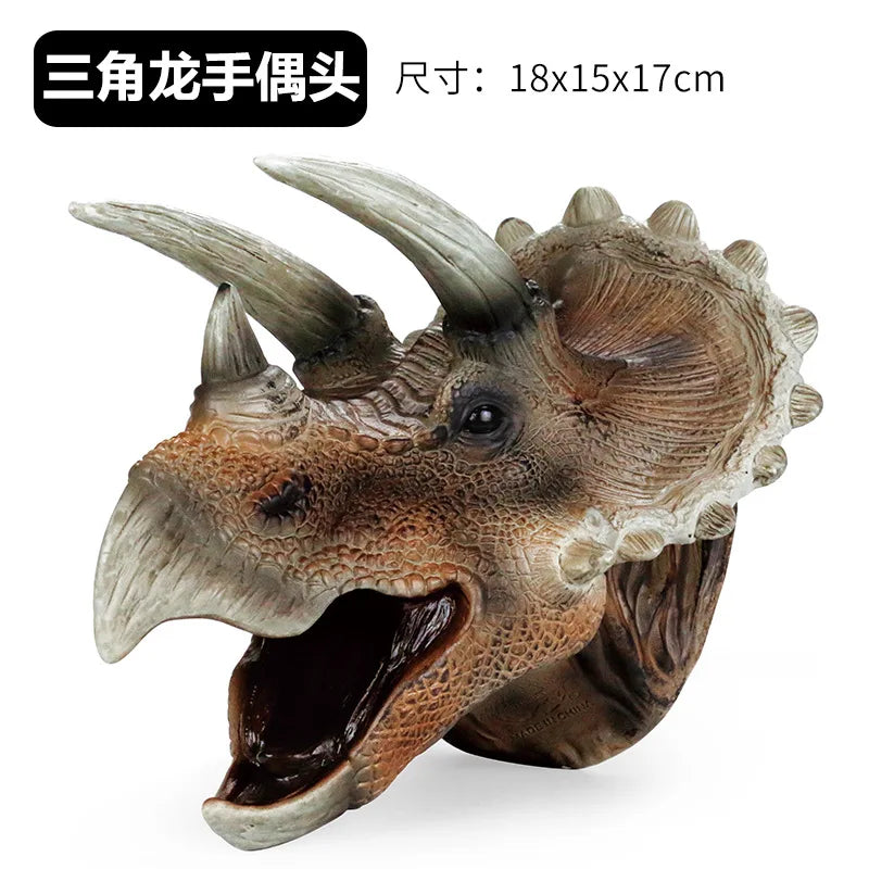 Realistic Dinosaur Hand Puppet Toy