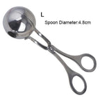 Stainless Steel Meat Ball Maker Tool – Non-Stick Meatball & Rice Ball Shaper
