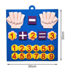 Montessori Felt Number Math Toy