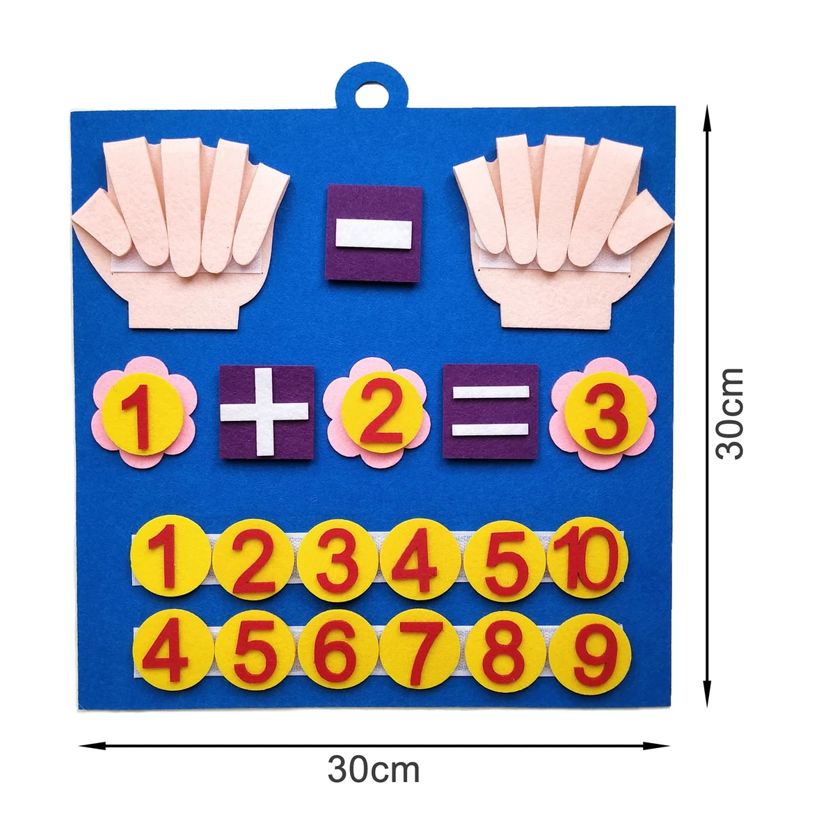 Montessori Felt Number Math Toy