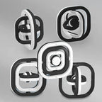 3D Flip Fidget Spinner – 360° Sensory Gyro Stress Relief Toy