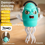 Interactive Dancing Octopus Toy with Music & LED Lights