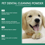 Pet Teeth Cleaning Powder for Dog Reduces Tartar and Calculus Protect Dog Oral Gum Health Freshen Breath Dog Cleaning Products