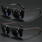 Luxury Vintage Square Polarized UV400 Sunglasses for Men & Women