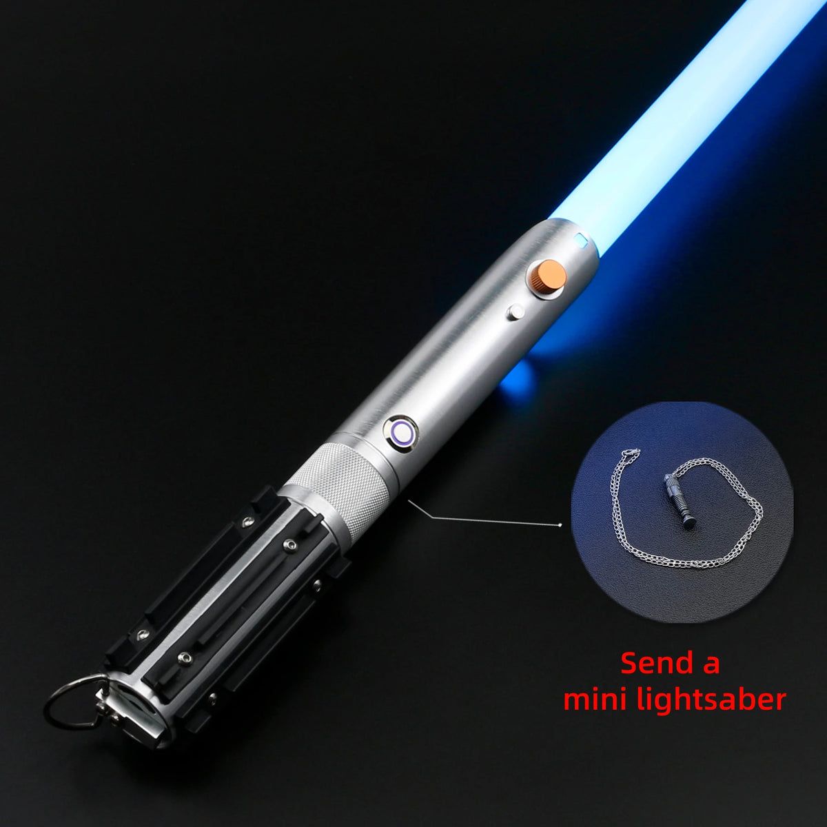 TXQSABER Replica Lightsaber Anakin Series SDRGB Pixel Lightsword Heavy Dueling Metal Handle FOC Blaster Light Sword Cosplay Toys