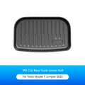Heenvn For Tesla Model Y Juniper YL 2025-2026 Front Rear Trunk Mat Cargo Liner Waterproof Anti-slip TPE Pad Interior Accessories