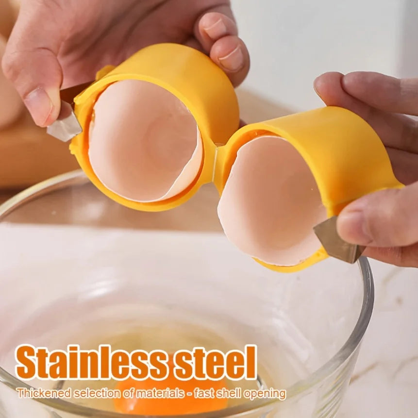 Egg Shell Opener – Manual Egg Cracker & Egg Separator Tool