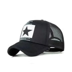 Breathable Mesh Snapback Baseball Cap for Casual Outdoor Style