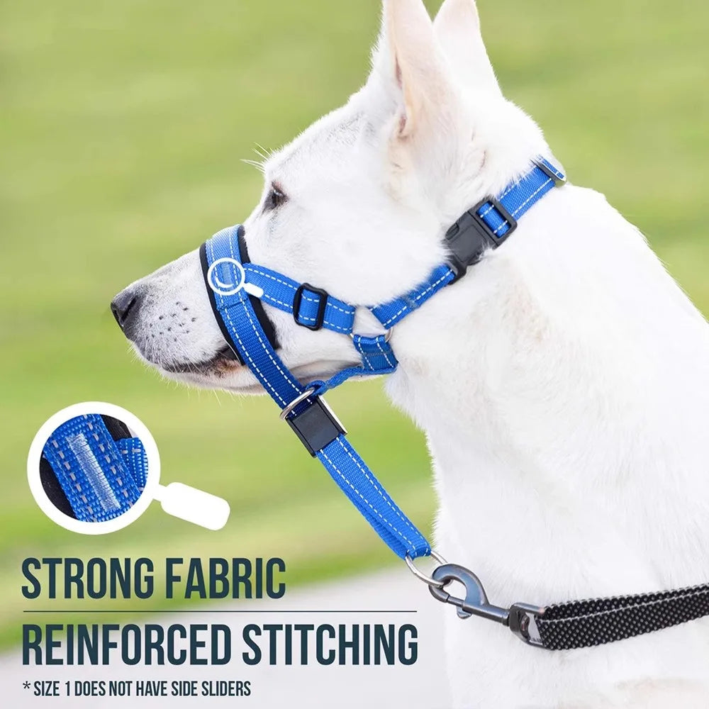 2026 New Nylon Portable Dog Muzzle Rope, Dog Cage Head Anti-Bite Pet Large Dog Mask, Pet Factory Wholesale