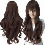 Synthetic Hair Pure White Lolita Long Cosplay Wig Curly Griffith Anime Wigs Halloween Inuyasha Costume Wig for Girl