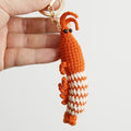 Ocean Animal Crochet Keychain Tropical Fish Bag Charm