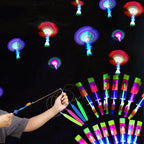 LED Flying Rocket Helicopter Toy