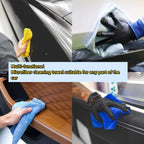 10pcs car cleaning towels, multi-purpose car detailing wipes, car drying cloths