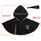 Asta Cosplay Costume Hooded Mysterious Short Cape Shawl Headband Full Set Anime Robe Cloak Halloween Party Tops Outfit DMPS20210729209B