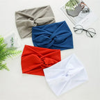 Twisted Extra Wide Turban Workout Headband for Women