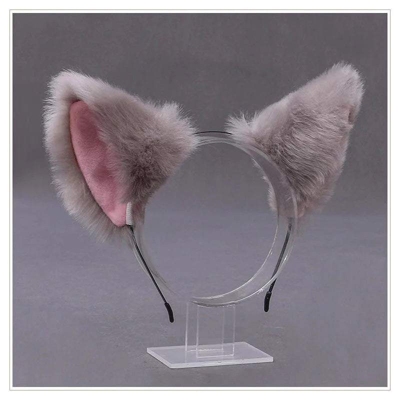 Lolita Cat & Fox Ear Cosplay Headband for Women & Girls