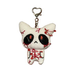 Halloween Horror Plush Keychain Creepy Monster Bag Charm Gift