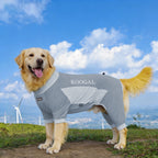 Summer Dog Cooling Clothes, Pet Sun Protection Quick-Drying Cool Dog One-Piece Clothes, Suitable for Small, Medium and Large-Siz