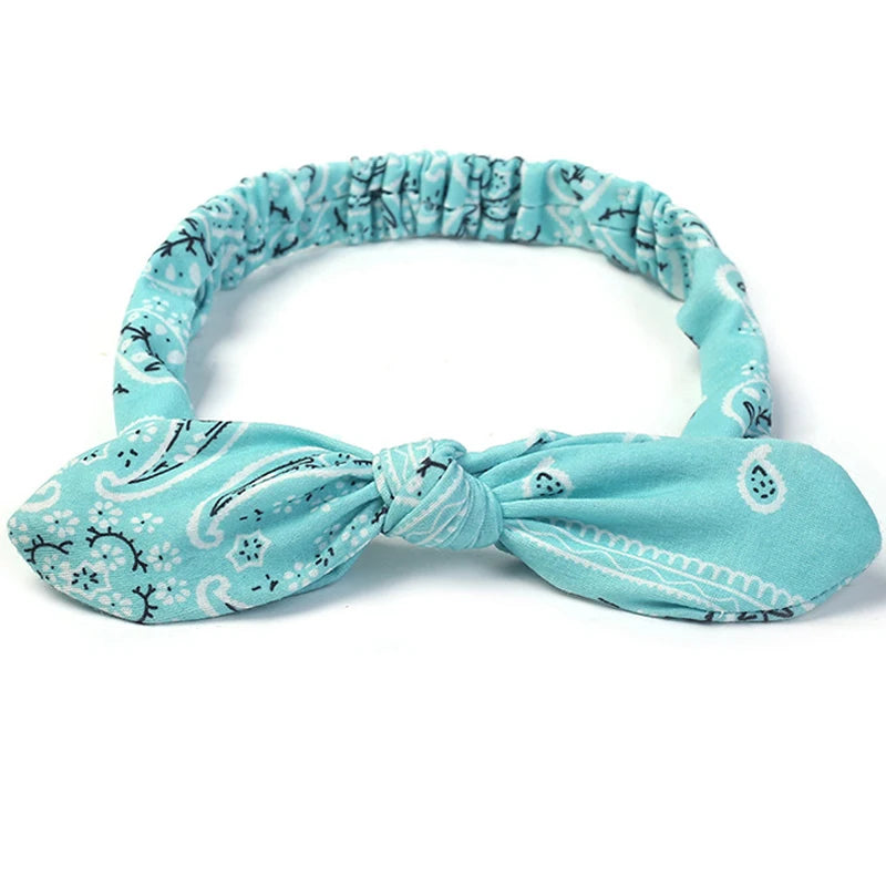 Boho Cross Knot Elastic Headband for Women