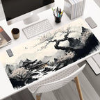 Mouse Pad Sakura Landscape Desk Accessories Mat Gamer Rug Xxl Keyboard Pad 1000X500x3MM Desk Mat Office Carpet Gaming Mouse Mats