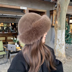 Plush Warm Mongolian Fur Winter Hat with Ear Protection