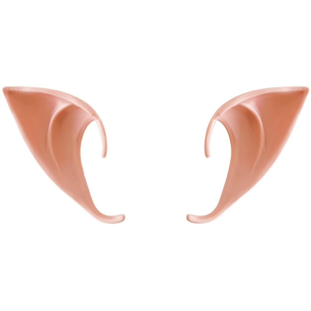 1Pair Of Halloween Elf Ears Masquerade Ball Avatar Pointed Ears Party Props Fairy Monster False Ears