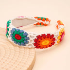 Bohemian Handmade Knitted Summer Headband